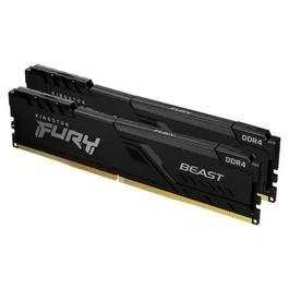 Kingston FURY Beast KF432C16BB1K2/32 Kit de memoria RAM 32GB (2x16GB) DDR4 3200MHz CL16 DIMM para PC escritorio, con Intel XMP
